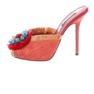 Dolce & Gabbana crystal slides